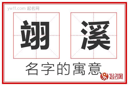 翊名字意思|翊的意思